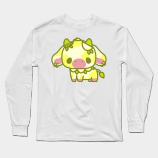 fluffy lemon cow Long Sleeve T-Shirt